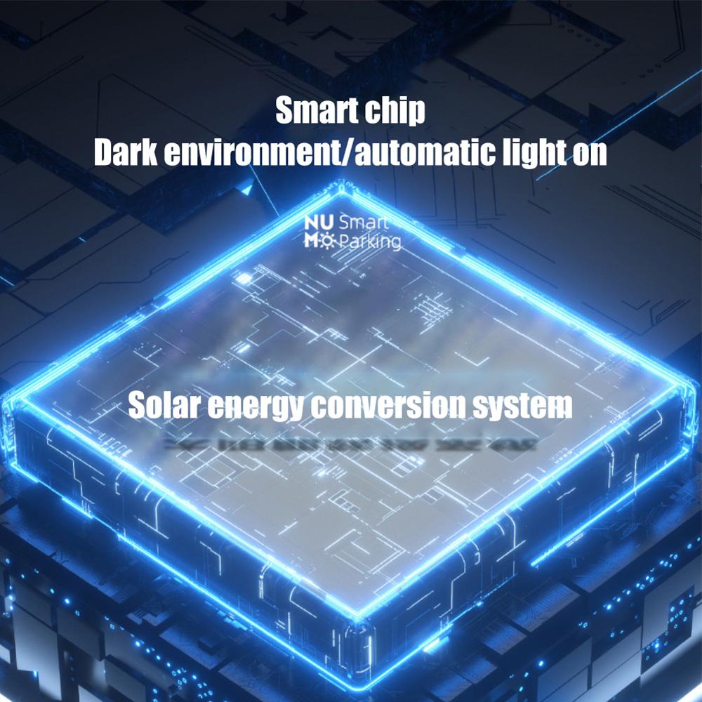 Car Luminous Temporary Parking Number Plate Solar Charging Car Parking Card Phone Number Temporary Stop Sign Plate