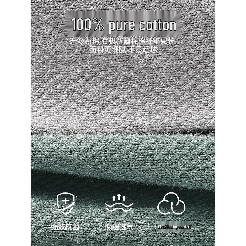 SEPTWOLVES Men's Antibacterial Cotton Ankle Socks