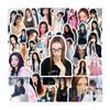 51pcs Stylish Stickers, Cute Idol,themed Decorative Stickers, Suitable For Teenagers, Fans And Stationery Lovers.