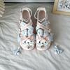 Fashion Single Shoes Fashion Platform New Girls Versatile Mary Jane Leather Shoes