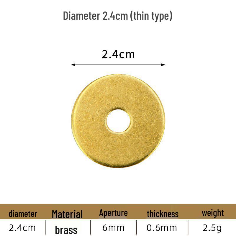 Rondelle Plate en Laiton Vintage avec Poignée Irrégulière et Plaque de Base pour Décoration de Meubles Classiques