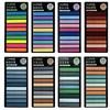 Bookmarks, 40 Colors, 8 Pack, for Reading, Study, Journal and Planner