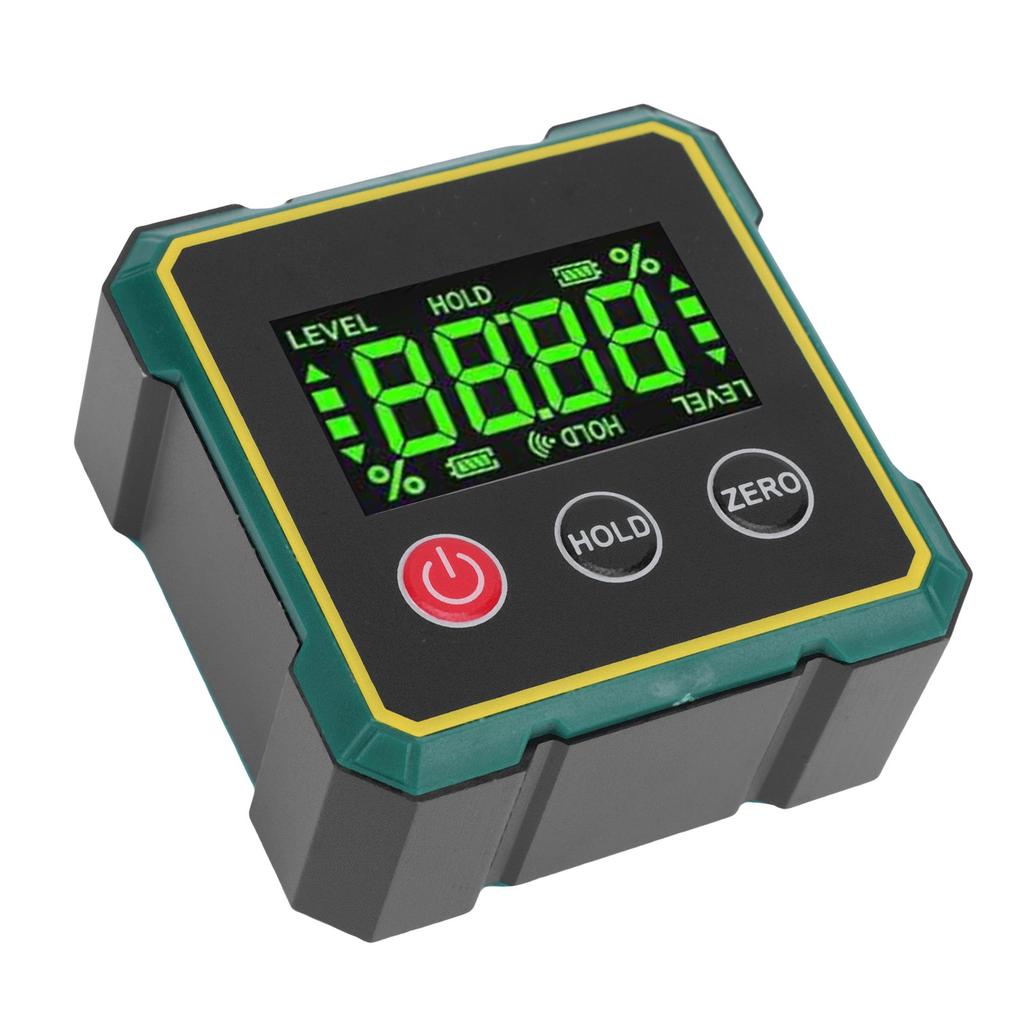 Digitale Winkelmessgerät mit Magnetfuß Winkel Neigung Umrechnung Elektronisches Winkelsuchwerkzeug mit Datensperre