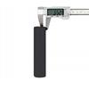 Grips bicycle handles made of silicone foam, diameter 22mm, black