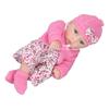 11in Length Newborn Girl Dolls Realistic Hand Painted Eye Pink Mouth Lifelike Baby Girl Doll