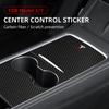 Center Console Panel Sticker For Tesla Model 3 Y 2021 2022 Central Control Cover Car Interior Accessories