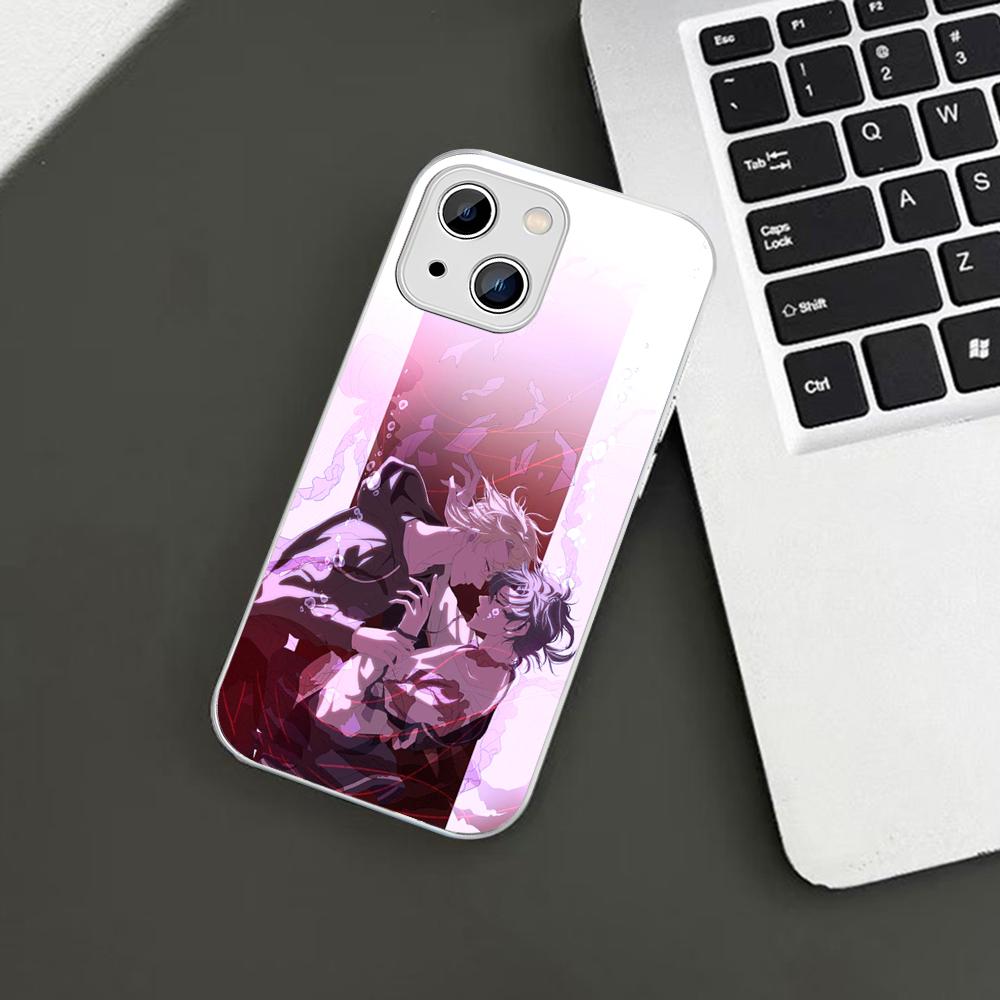 Anime Link Click Time Agent Phone Case For iPhone 14 13 12 Mini 11 Pro XS Max X XR 14 Plus Tempered Glass Cover