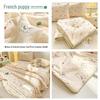 Washable Cool Touch French Puppy Summer Quilt