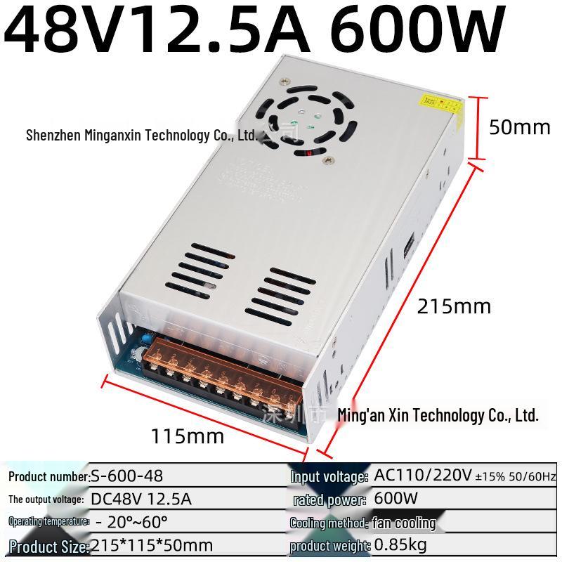 220V to Multi-Voltage Switching Power Supply for LED Strips and Monitors (5V, 12V, 24V, 36V, 48V; 5A-30A)