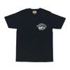 Vanson MOTORCYCLE Print Short Sleeve T-Shirt -882V070- (S, Black)