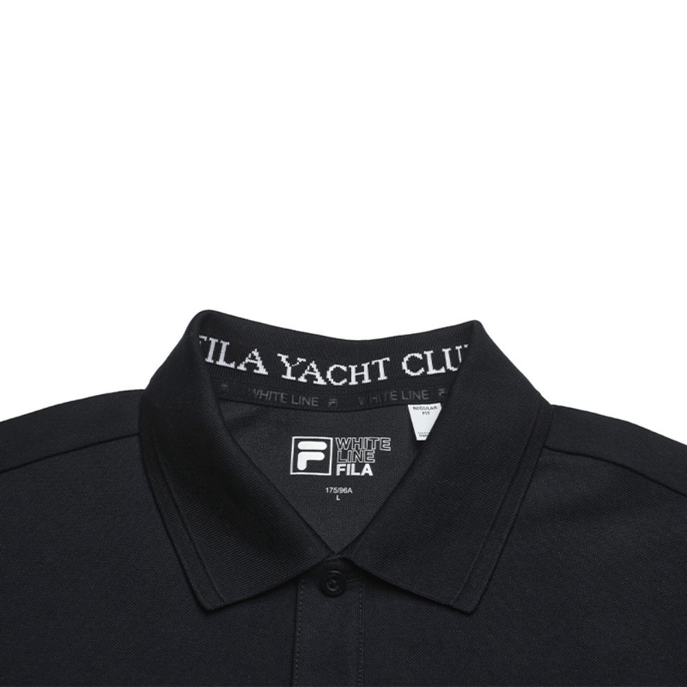 Fila Heritage Minimalist Classic Fashion Cool Touch Polo Shirt Men Tops Legendary-Blue F11M628101FNV
