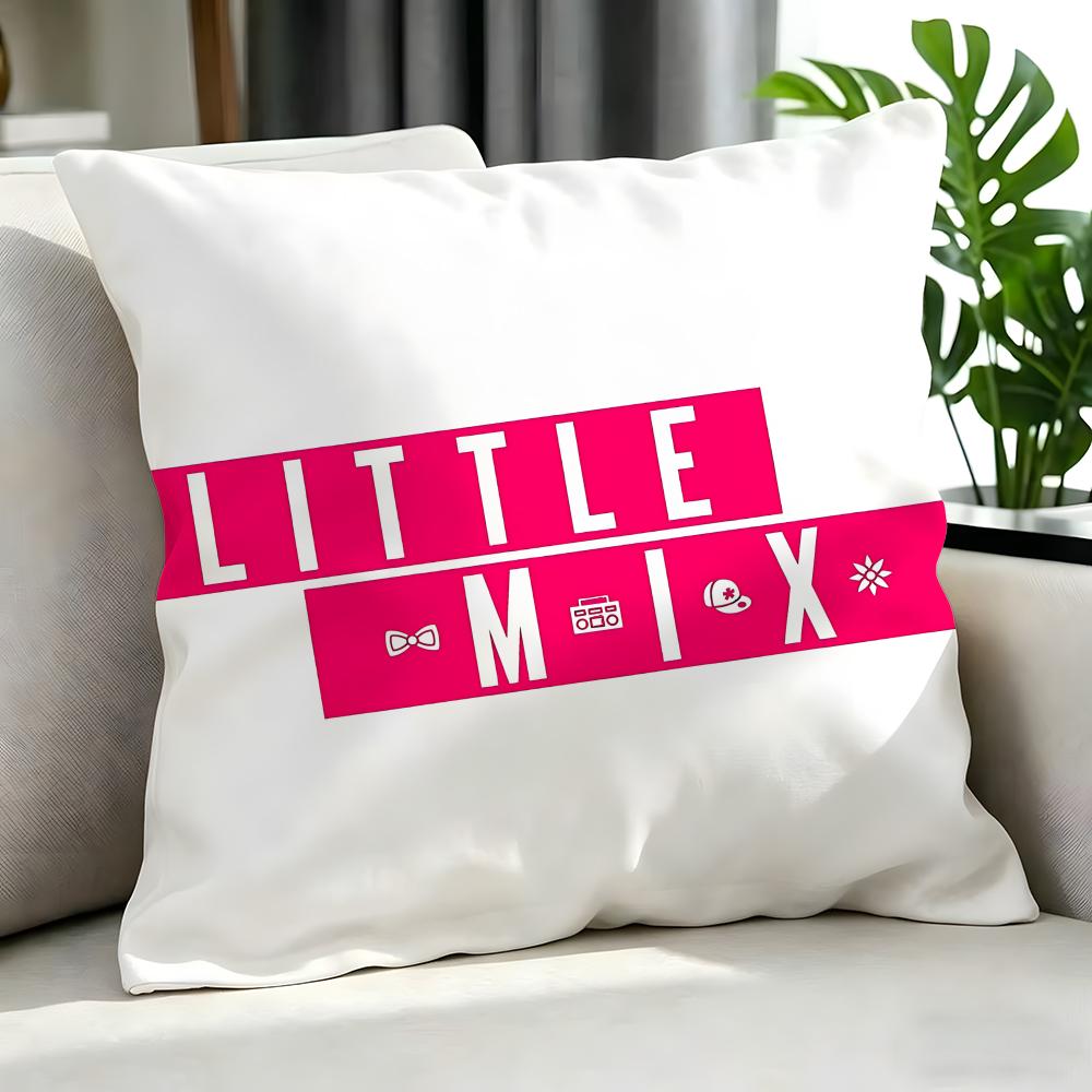 Pop Little Mix Cushion Cover Cushion Cover Set 4Pcs 50X50 45X45 40X40 Pillowcase Decorative Sofa Home Decor