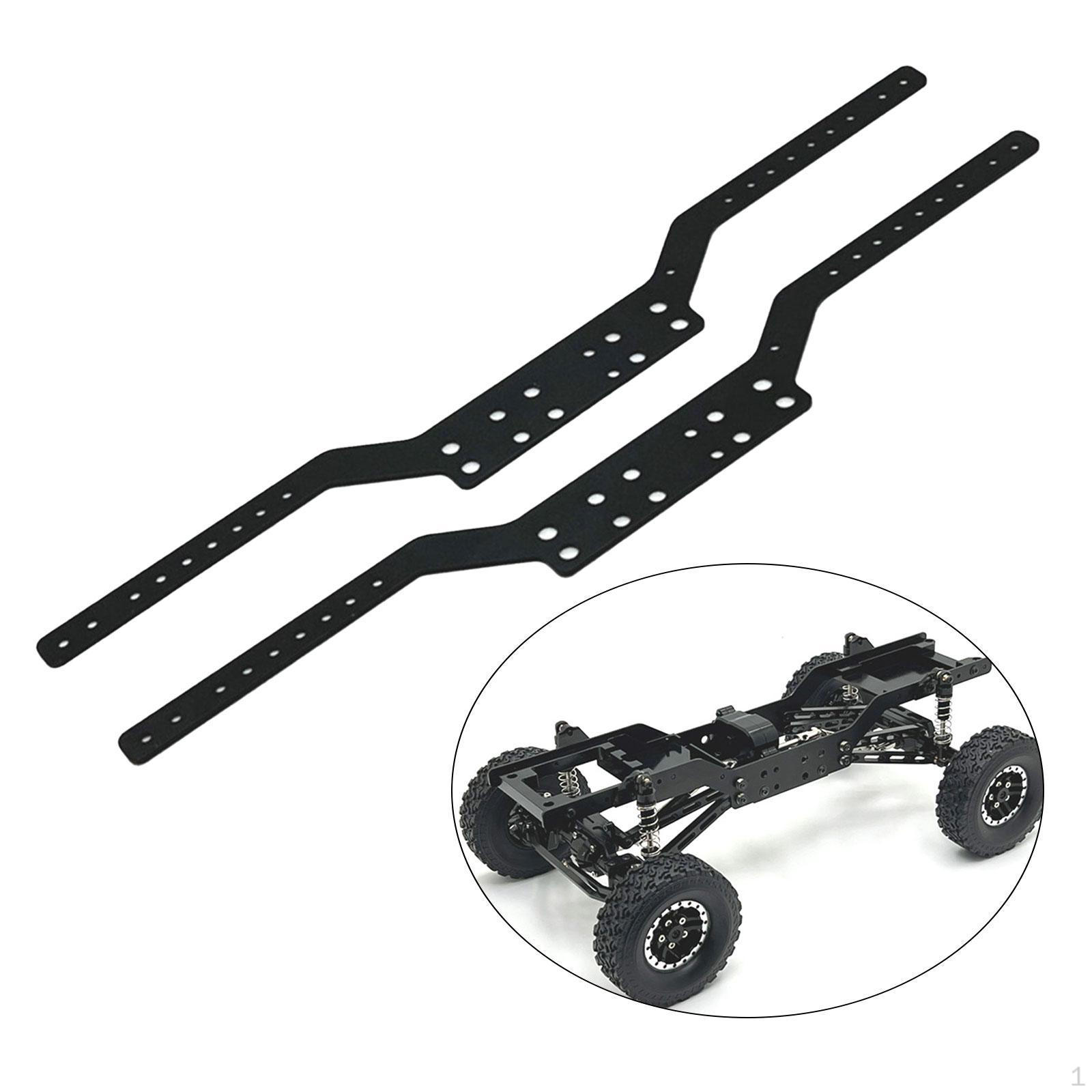 

Алюмінієві рами шасі для автомобіля RC MN168 MN78 в масштабі 1/12 Black