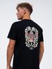 MyStars Space Travel Men's Black Short Sleeve T-Shirt 2XL