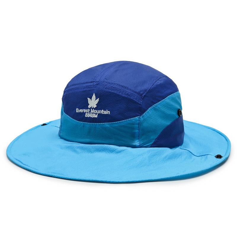 Hat Men Spring and Summer Travel Sunscreen Bucket Hat Trendy Women Outdoor Leisure Fishing Button Sun Hat Fashion Bucket Hat