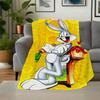 Bugs Bunny Mailbox Kids Room DecorationsBlanket Flannel Throw Blanket for Sofa, Bed, Travel, Camping, Office