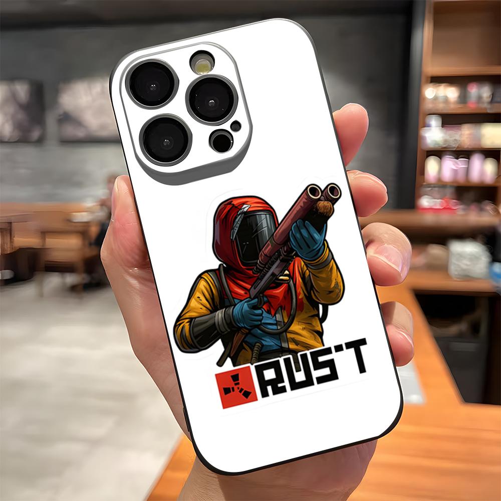 RUST Game Phone Case For IPhone 17 Pro Max 15 Pro 16 14 Plus 12 13 Mini 11 Pro Shockproof Soft Cover