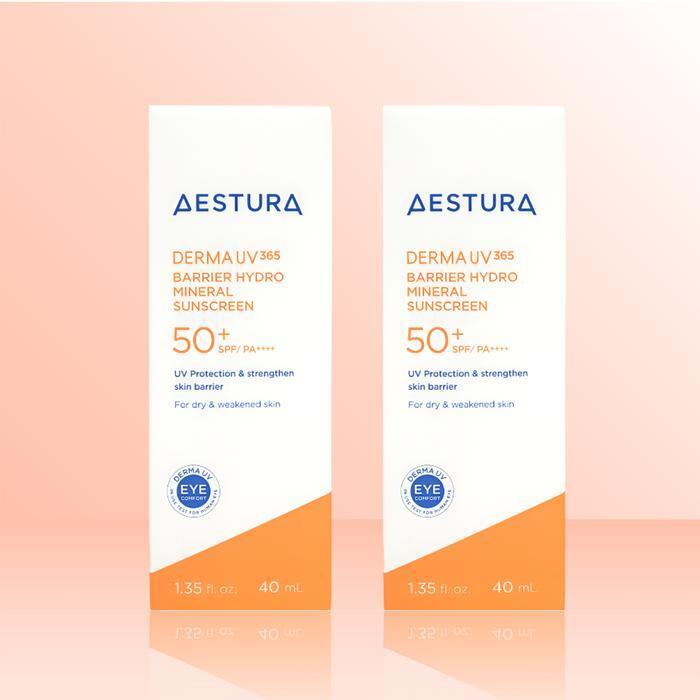 

Aestura Derma UV365 Barrier Moisture Mineral Sunscreen 40ml (SPF50+) x 2 / iuy (35368749)