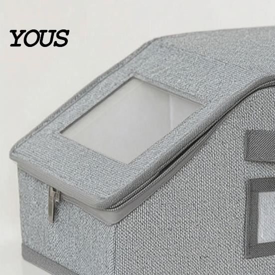 Hat Storage Case Baseball Cap Organizer, Stackable Box, with Clear Window Organizer Lid Durable Design, Container for Caps Snaps Trucker Hats