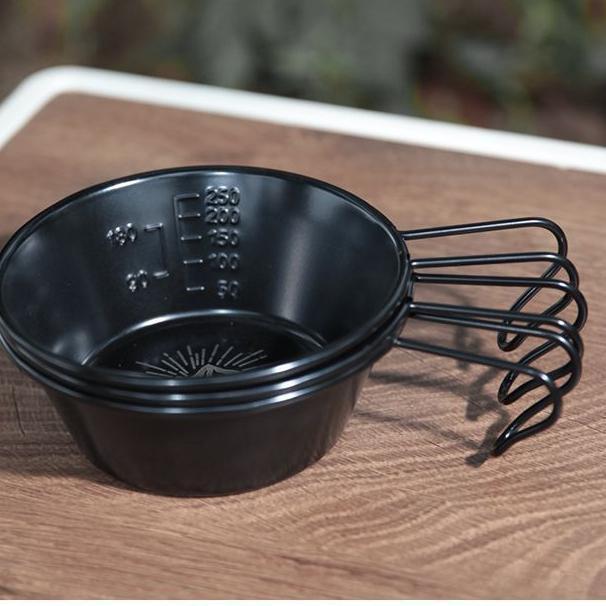Portable Outdoor Camping Foldable 304 Stainless Steel Cup: Sierra Cup, Coffee Mug, Instant Noodle & Rice Bowl