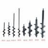 Garden Planting Flowers And Plants Digging Hole Drill Bit Spiral Rod Loose Soil Alloy Ground Ddrill Bit Short Rod