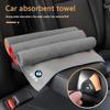 Car Soft Brush Dust Remover Suede Fleece Microfiber Wash Towel For BMW F16 F15 F34 F07 F40 F10 F45 F46 G20 G22 G23 G12 Sticker
