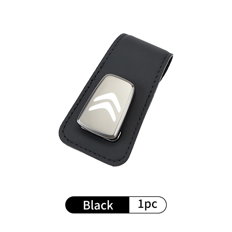 Magnetic Car Sunglasses Holder Eyeglass Hanger Ticket Card Clip For Citroen C5 C1 C2 C6 C4L DS3 DS4 DS5 C-Elysee Grand Berlingo