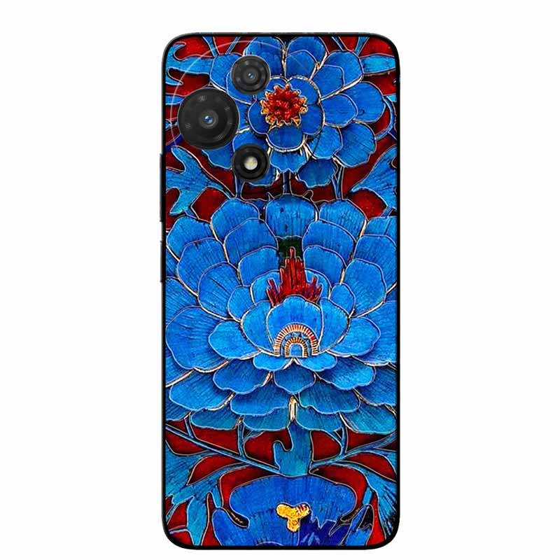 3D Cartoon Emboss Case For TCL 60R / TCL 60 SE NxtPaper Relief Embossed Retro Silicone Covers For 60 SE NXTpaper 5G Anime Bumper