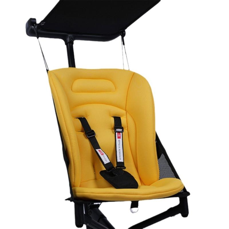 Ergonomische 3D-Rückenstütze Kinderwagenmatte Stoßfestes Säuglingswagenkissen für langanhaltenden Komfort und Wirbelsäulenstütze