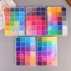 24Colors/Set Each Grid Contains 400Pcs Mini Beads Fuse Beads Puzzles Beads For Kids Diy High Quality Puzzles Handmade Gift Toy