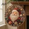 Kit di Creazione per Principianti, Kit Pittura Suncatcher con Perle Finte di Natale, Set Artistico Fai-da-te con Perline 3D di Babbo Natale Pupazzo di Neve Albero, Decorazione Fatta a Mano
