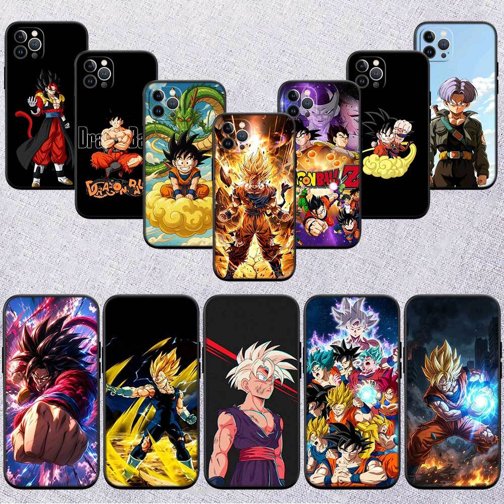 COOL Dragon Ball Phone Case for Redmi Note 12 12S 12C 13 13C 13R 14 14S 14R 14C 11A 13X A3 A3X A4 A5 Pro Max Plus