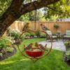 Heart Shape Hanging Bird Feeder Handcrafted Hummingbird Feeder Outdoor Bird Bath  Backyard Use