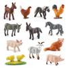 Cross-border Farm Animal Models: Children's Cognitive Toys - Chicken, Duck, Goose, Cow, Sheep, Pig, Horse, Donkey, Cat & Dog