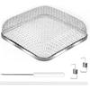 SheeChung RV Furnace Vent Screen, Flying Ect Screen Water Heater Cover For Camper, 4.5 X 4.5 X 1.3 Inch, Stainless Steel Screen With Tallation Tool &
