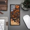 Bewood Unique case for Samsung Galaxy S23 Ultra - Orange with MagSafe