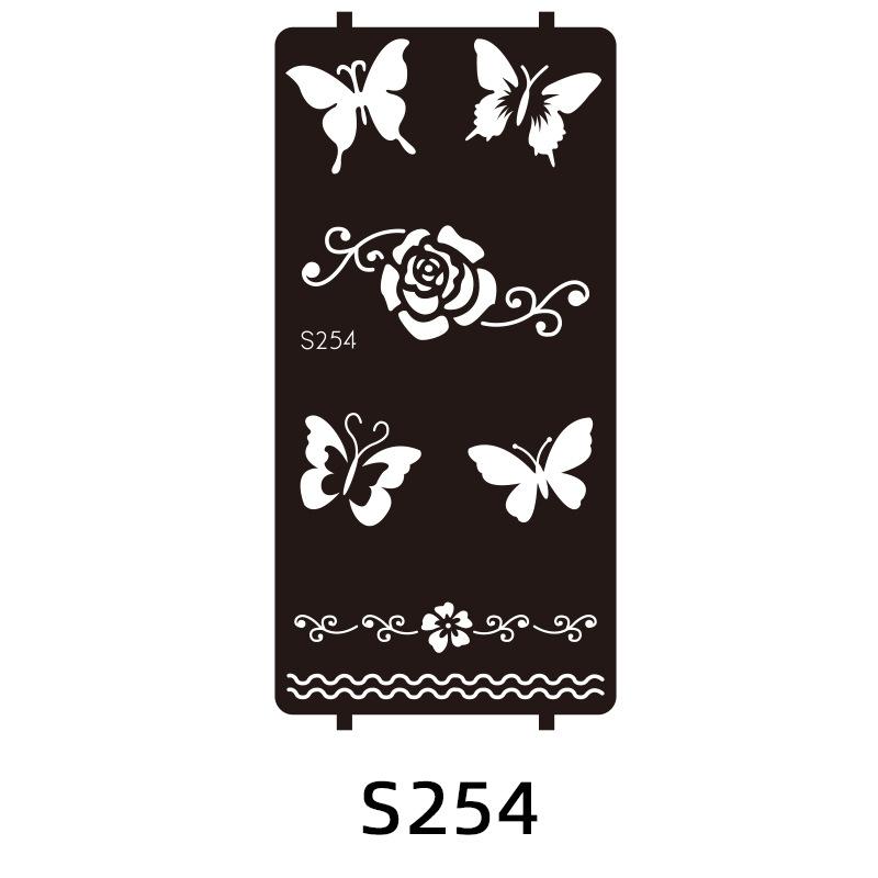 Indian Hannah Tattoo Template Tattoo Hand Drawn Template Juice Tattoo Sticker Painted Hennatattoo