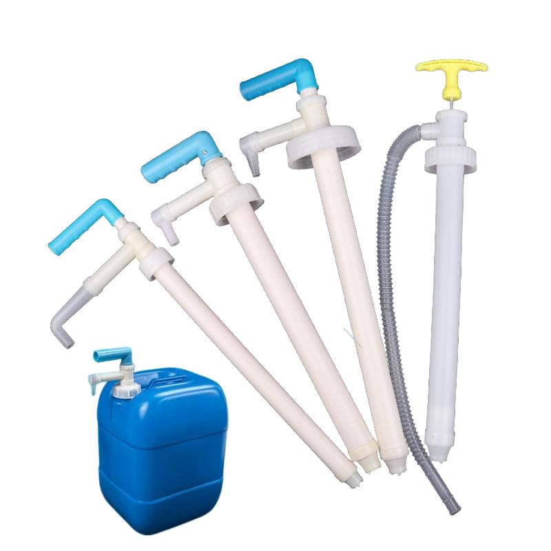 1Pcs Oil Well Press Pump Manual Liquid Transfer Pump Head Pipe Pumping Hand Fuel Pumps For Oil Drum Backflow Prevention Tools