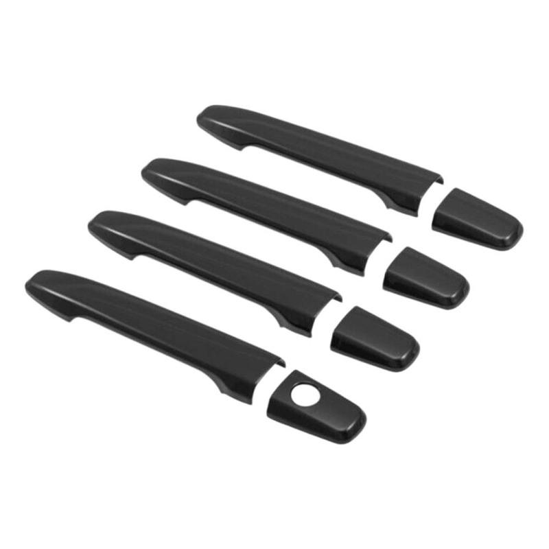 Carbon Fiber  Stickers Door Handle Cover For Mitsubishi Lancer Evolution X EVO 2008-2017 Cars Accessories Styling Modify A Car