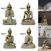 Buddha Sculpture for Home Office Decor - Handcrafted Resin Figurine