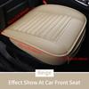 Universal Car Seat Cover Breathable PU Leather Pad Mat For Auto Chair Cushion Car Front Seat Cover Four Seasons Anti Slip Mat