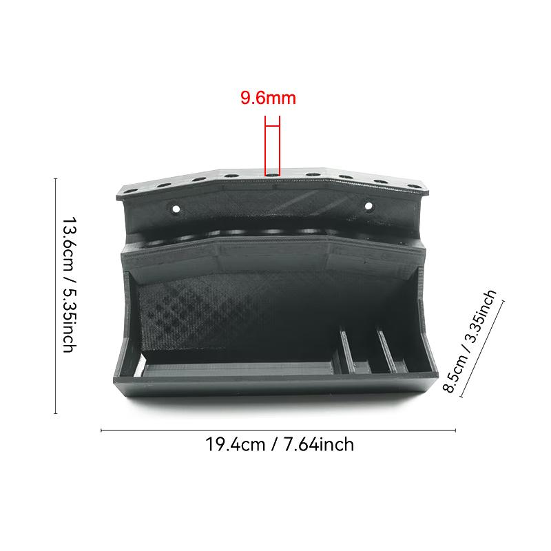 Multi-Function Dart Storage& Display Rack With Screws - Wall Desktop Dual-Use Sturdy Load Bearing Holder With Screws -9 Holes