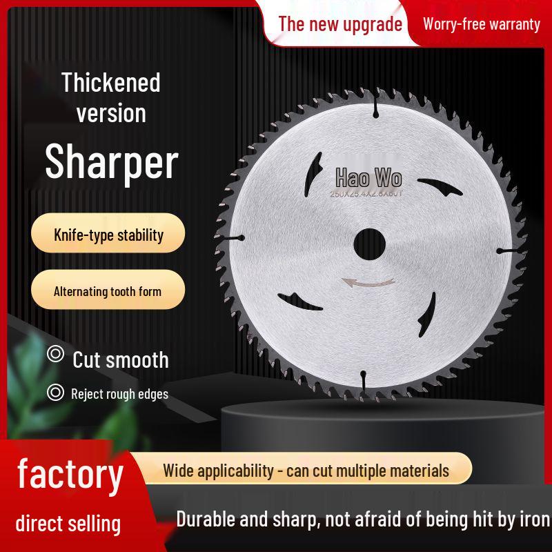 Carbide Saw Blade for Wood & Aluminum: Fits 4", 5", 7", 12" Angle Grinder Cutting Machines.
