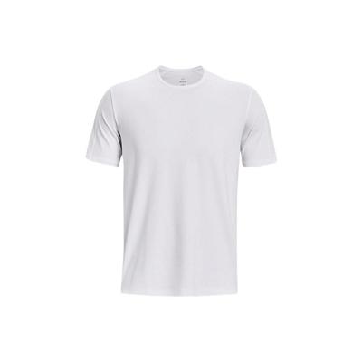 Solid Color Training Slim Fit Crew Neck Short Sleeve T-Shirt Men Tops White 1379670-100