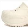 CrocS Bella ClogS Women S Platform SlipperS Winter White 210062 11S