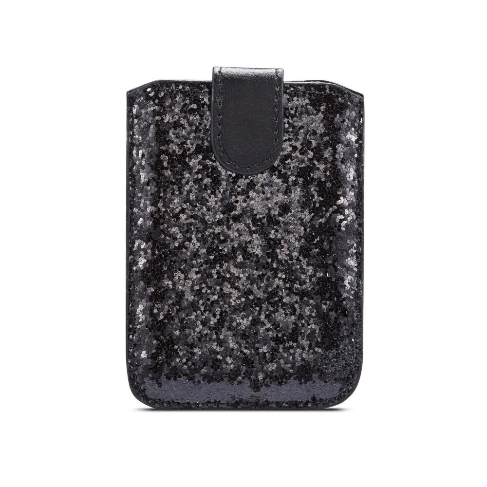 Adhesive Sticker Sequins Card Sleeve 5 Cards Credit ID Card Pocket  Women