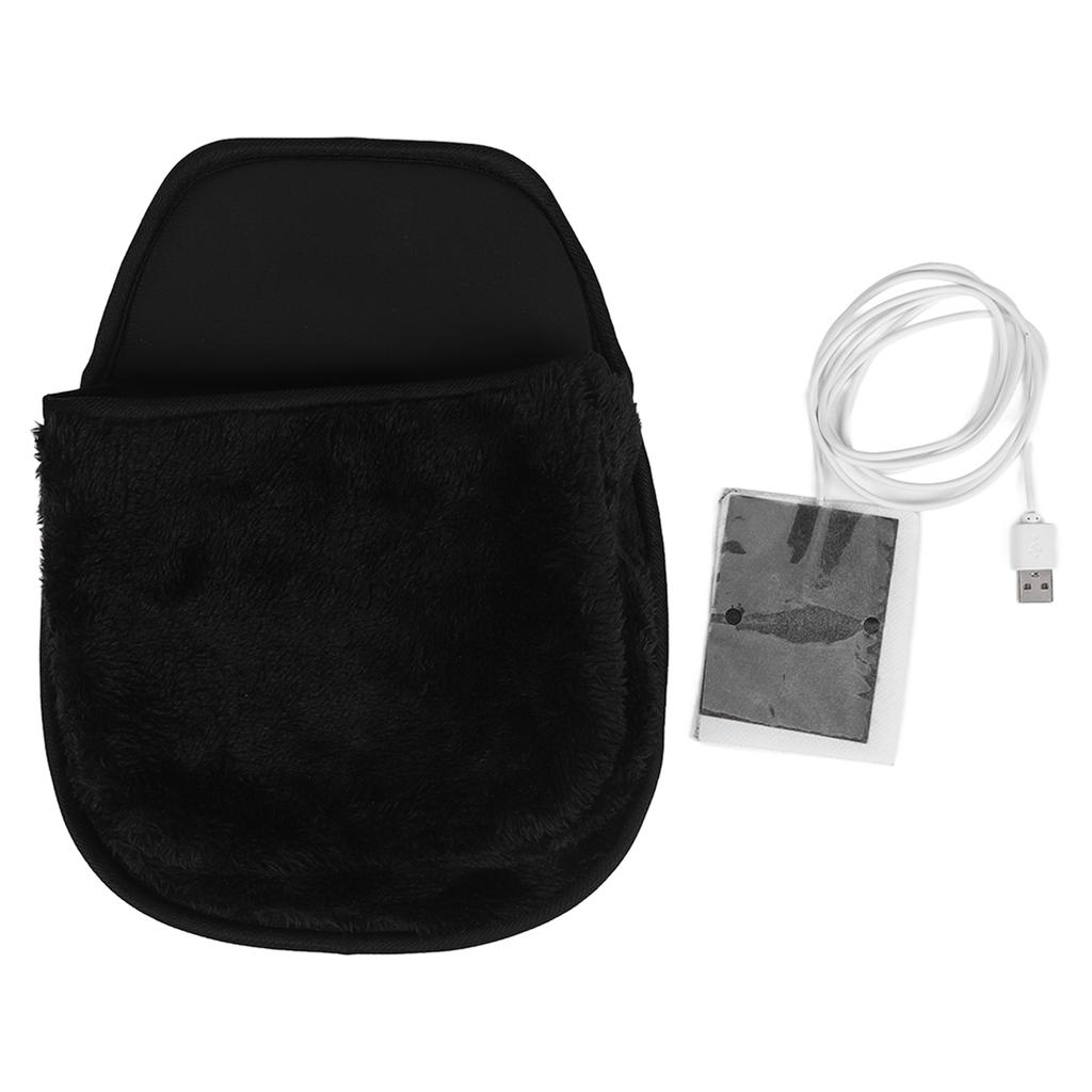 USB Heated Computer Mouse Pad Hand Warmer Roomy Hand Warming Mouse Pad Desk Accessories for Men and