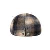 Autumn Winter Tie-Dyed Cap Men's British Newsboy Cap Warm Beret Plaid Octagonal Cap