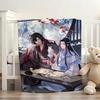 Anime Mo Dao Zu Shi Blanket For Sofa Office Bed Plane Travel Sleep Read Relax Camping Soft And Warm