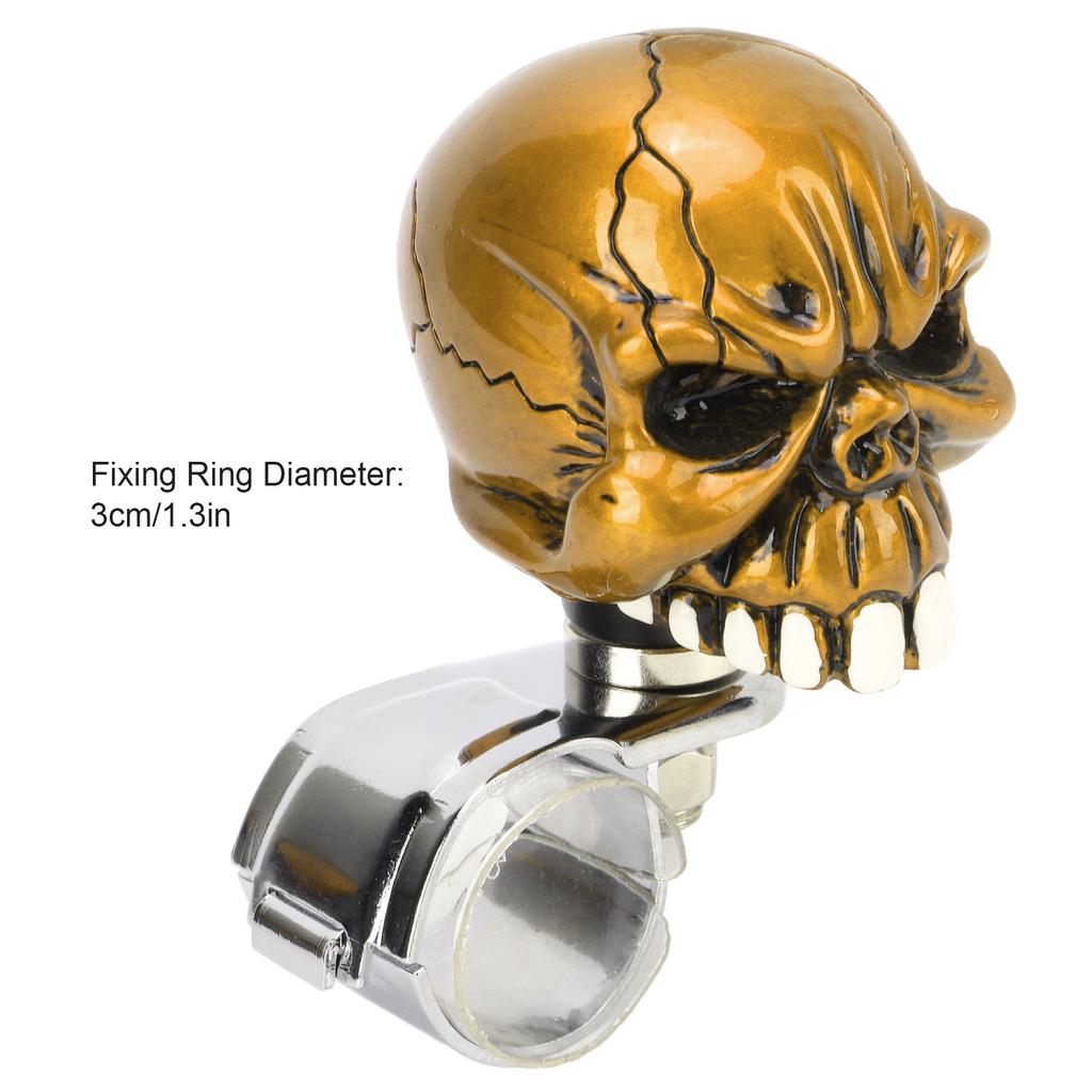 Stee  Wheel   Knob Skull Shape   Power Handle for Cars Trucks Tractors Boats